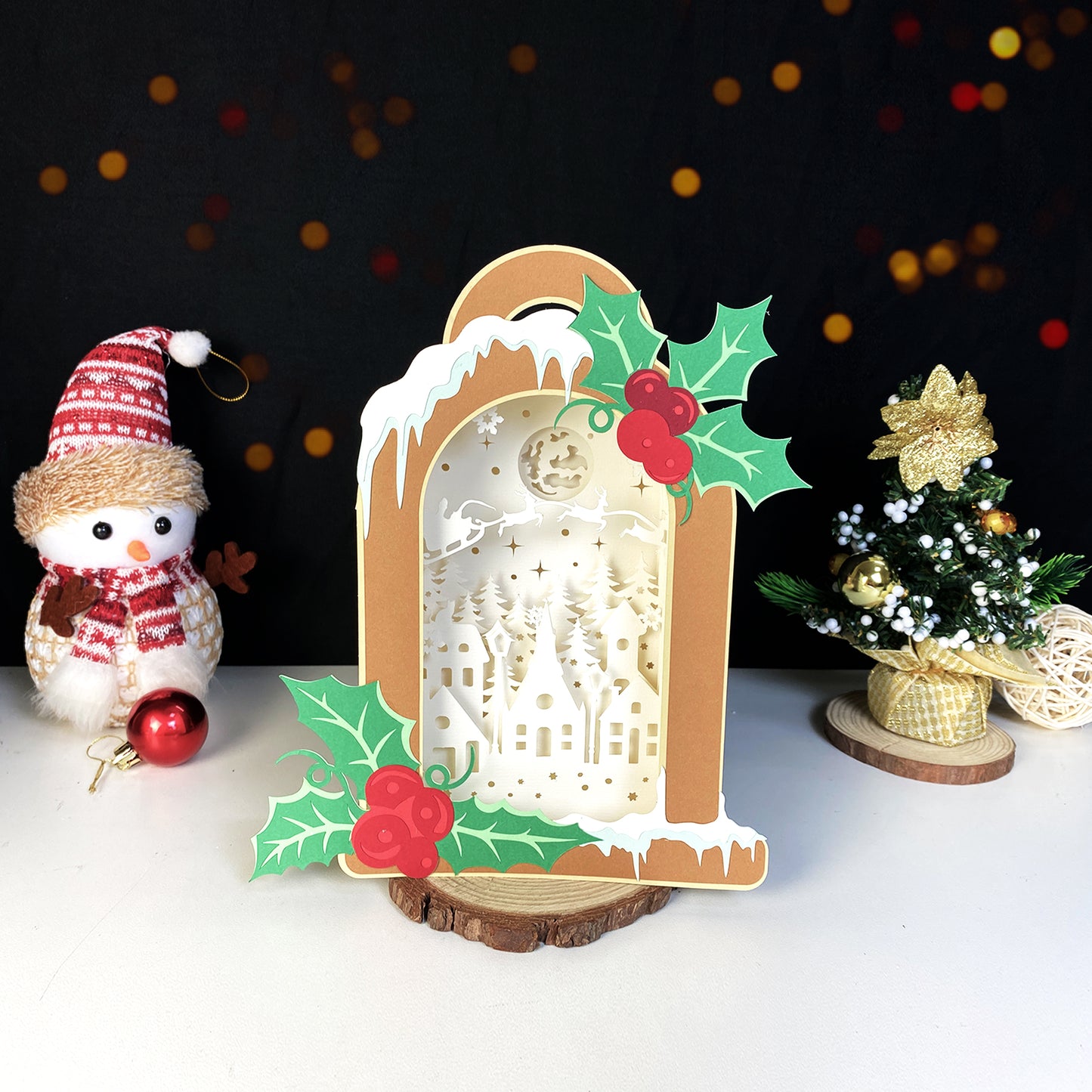 Christmas – 3D Box SVG File for Cricut & Silhouette