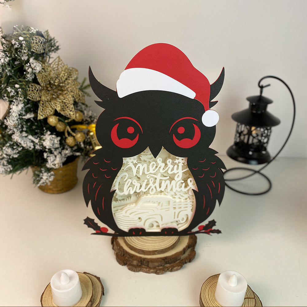 Merry Christmas – 3D Box SVG File for Cricut & Silhouette