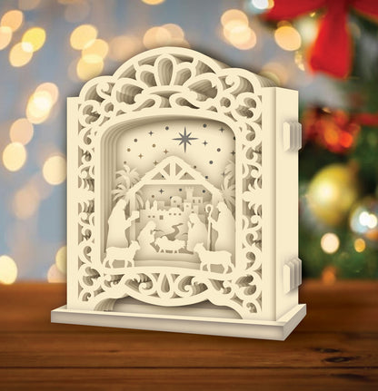 Christmas 2 – 3D Pop-Up Card SVG File for Cricut & Silhouette