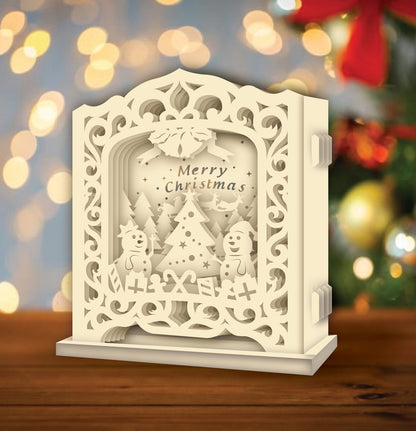 Christmas 1 – 3D Pop-Up Card SVG File for Cricut & Silhouette