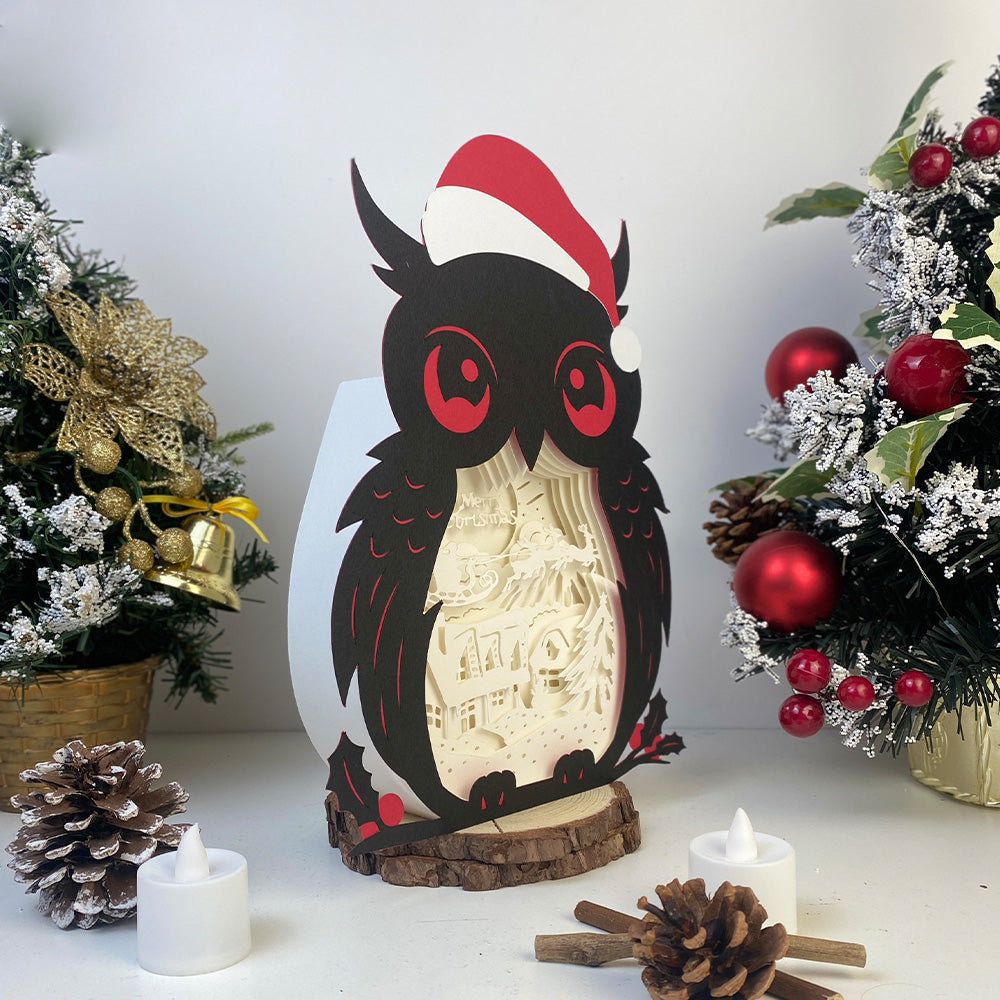 Christmas Village – 3D Box SVG File for Cricut & Silhouette