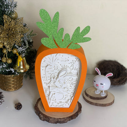 Easter 4 – 3D Carrot Box File - Cricut File - VEKTOR KRAFT