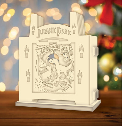 Jurassic Park – 3D Pop-Up Card SVG File for Cricut & Silhouette