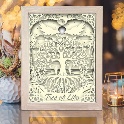 Tree of Life – 3D Lightbox SVG File for Cricut & Silhouette
