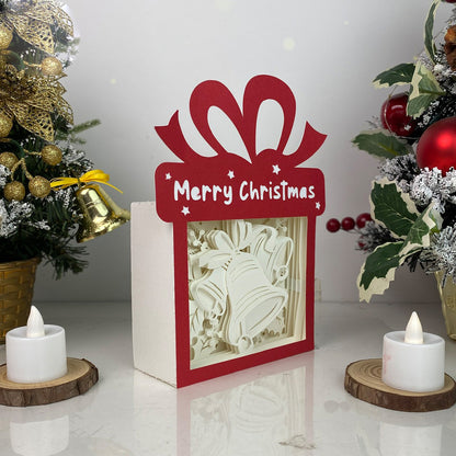 Christmas Bell – 3D Box SVG File for Cricut & Silhouette
