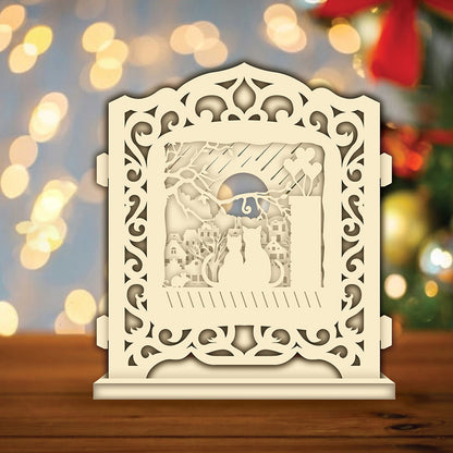 Cat And Moon – 3D Pop-Up Card SVG File for Cricut & Silhouette