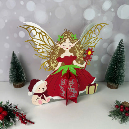 Christmas Fairy 1 – 3D Lantern SVG File for Cricut & Silhouette