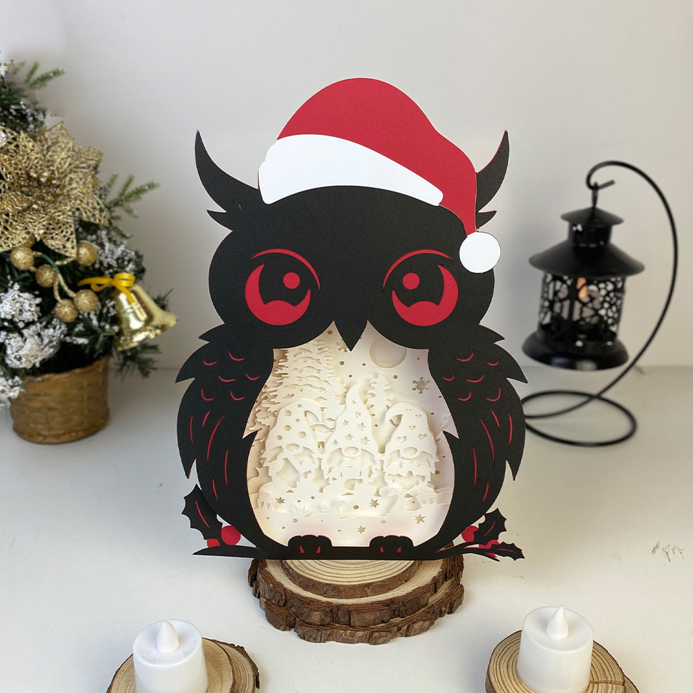 Christmas Gnome – 3D Box SVG File for Cricut & Silhouette