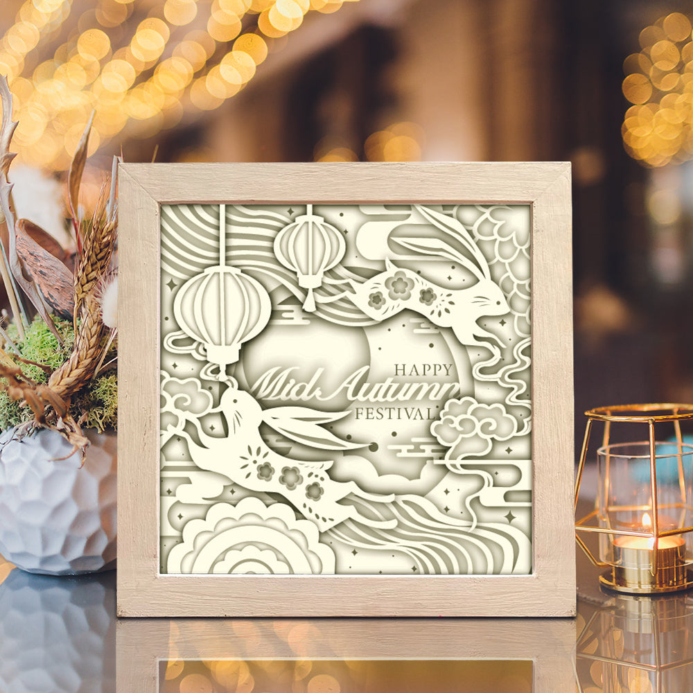 Autumn Festival 3 – 3D Lightbox SVG File for Cricut & Silhouette