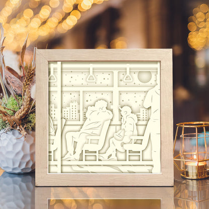 Love 2 – 3D Lightbox SVG File for Cricut & Silhouette