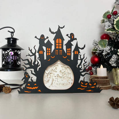 Werewolf – 3D Box SVG File for Cricut & Silhouette