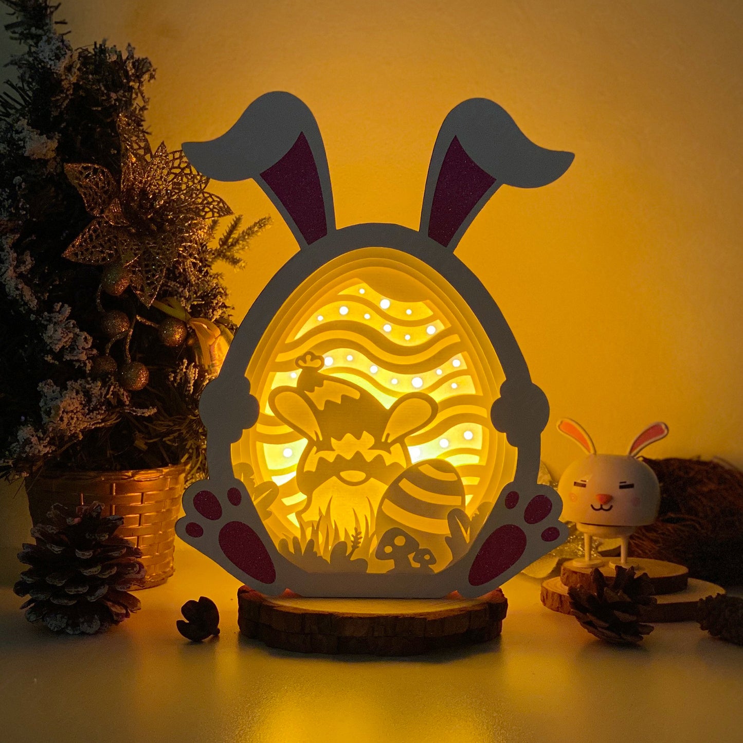 Easter 6 – 3D Bunny Box 1 File - Cricut File - VEKTOR KRAFT