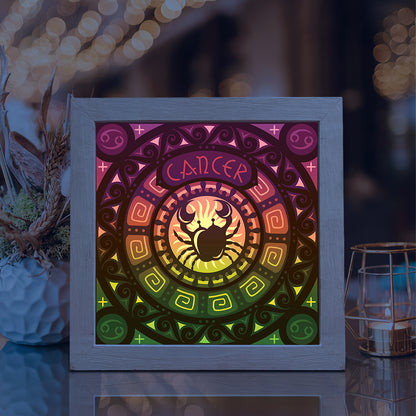 Cancer – 3D Lightbox SVG File for Cricut & Silhouette