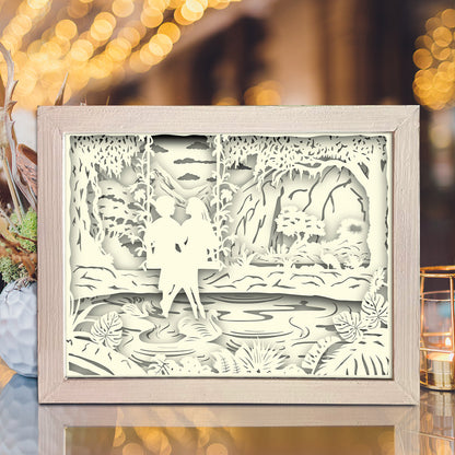 Love 11 – 3D Lightbox SVG File for Cricut & Silhouette