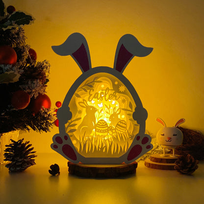Easter 5 – 3D Bunny Box 1 File - Cricut File - VEKTOR KRAFT
