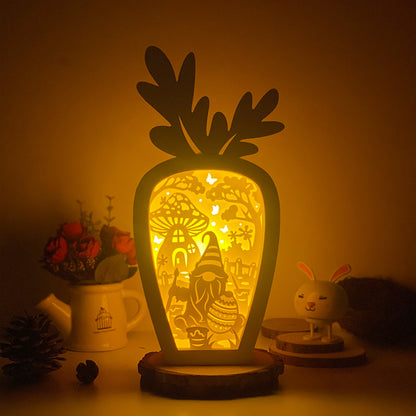 Easter Gnome 2 – 3D Carrot Box File - Cricut File - VEKTOR KRAFT