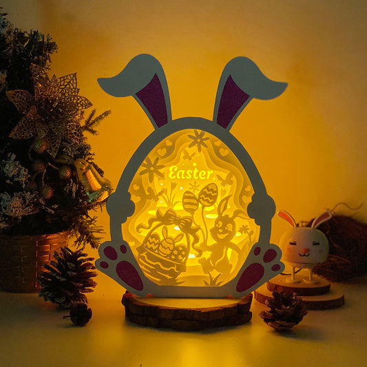 Easter 8 – 3D Bunny Box 1 File - Cricut File - VEKTOR KRAFT