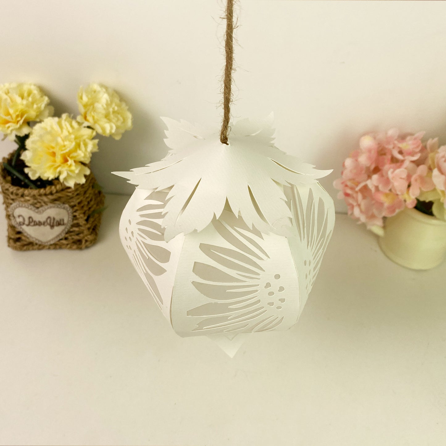 Mom - 3D Bell Flower Lantern File - Cricut File  - VEKTOR KRAFT