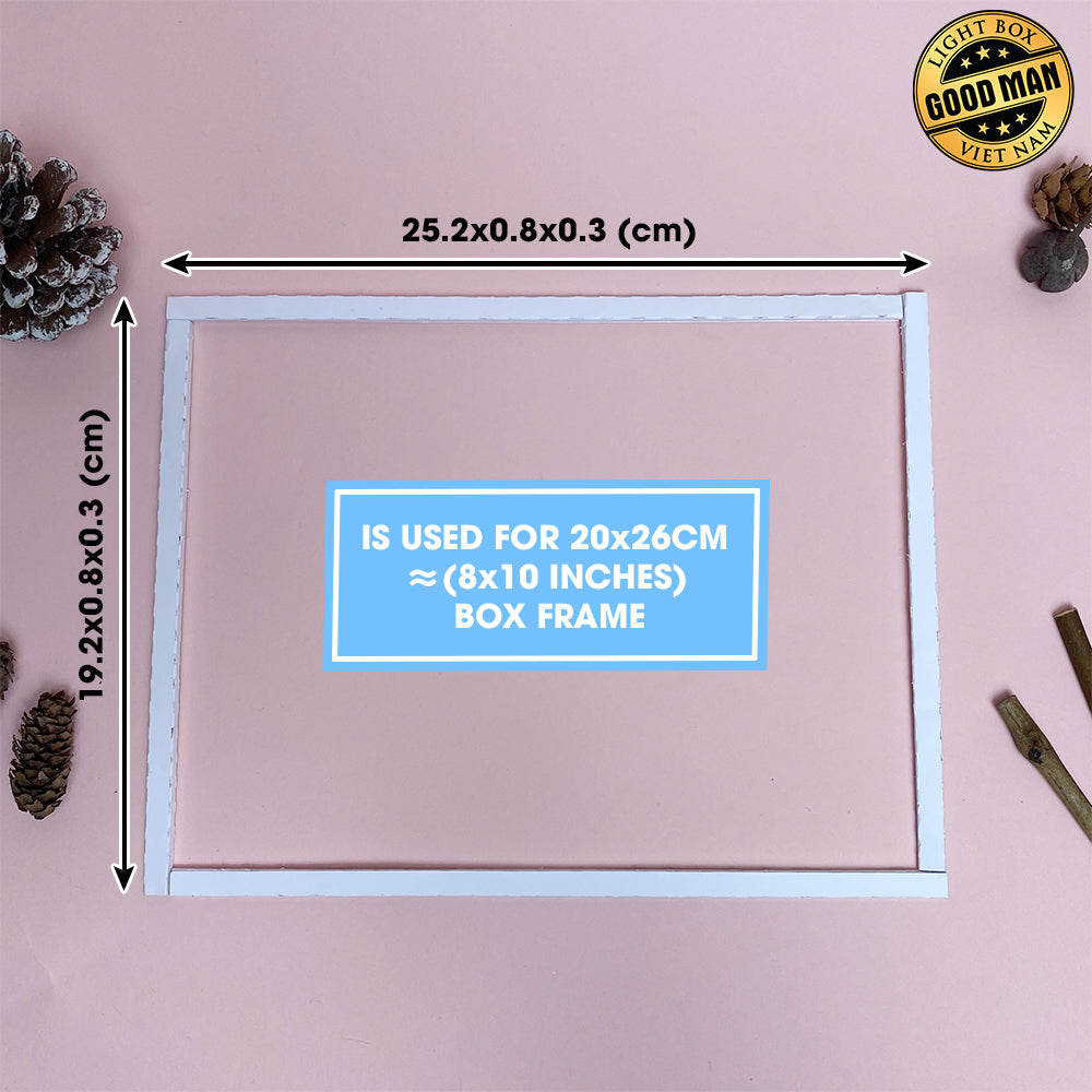 Paper Spacers Digital File DIY For Rectangle Box – 3D Box SVG File for Cricut & Silhouette