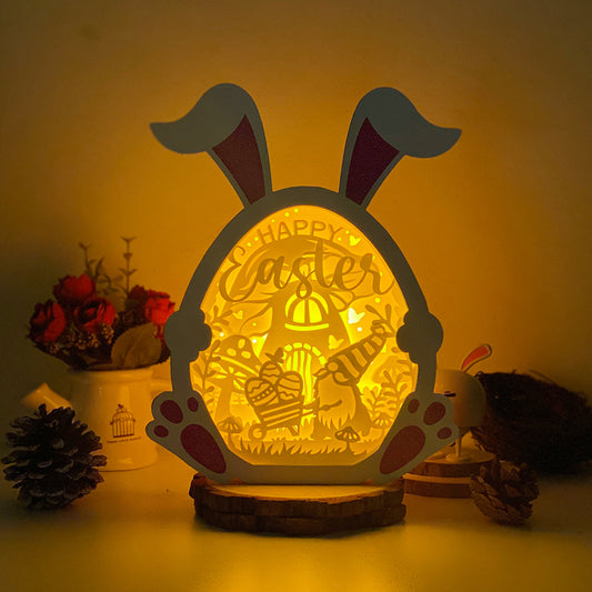 Easter Gnome 2 – 3D Bunny Box 1 File - Cricut File - VEKTOR KRAFT