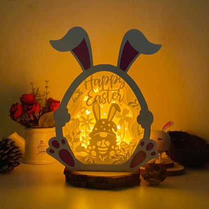 Easter Gnome 1 – 3D Bunny Box 1 File - Cricut File - VEKTOR KRAFT