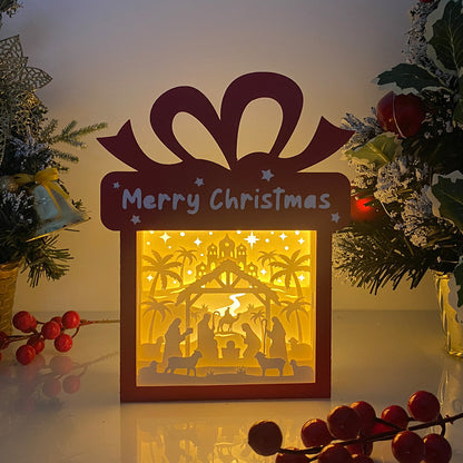 Nativity – 3D Box SVG File for Cricut & Silhouette