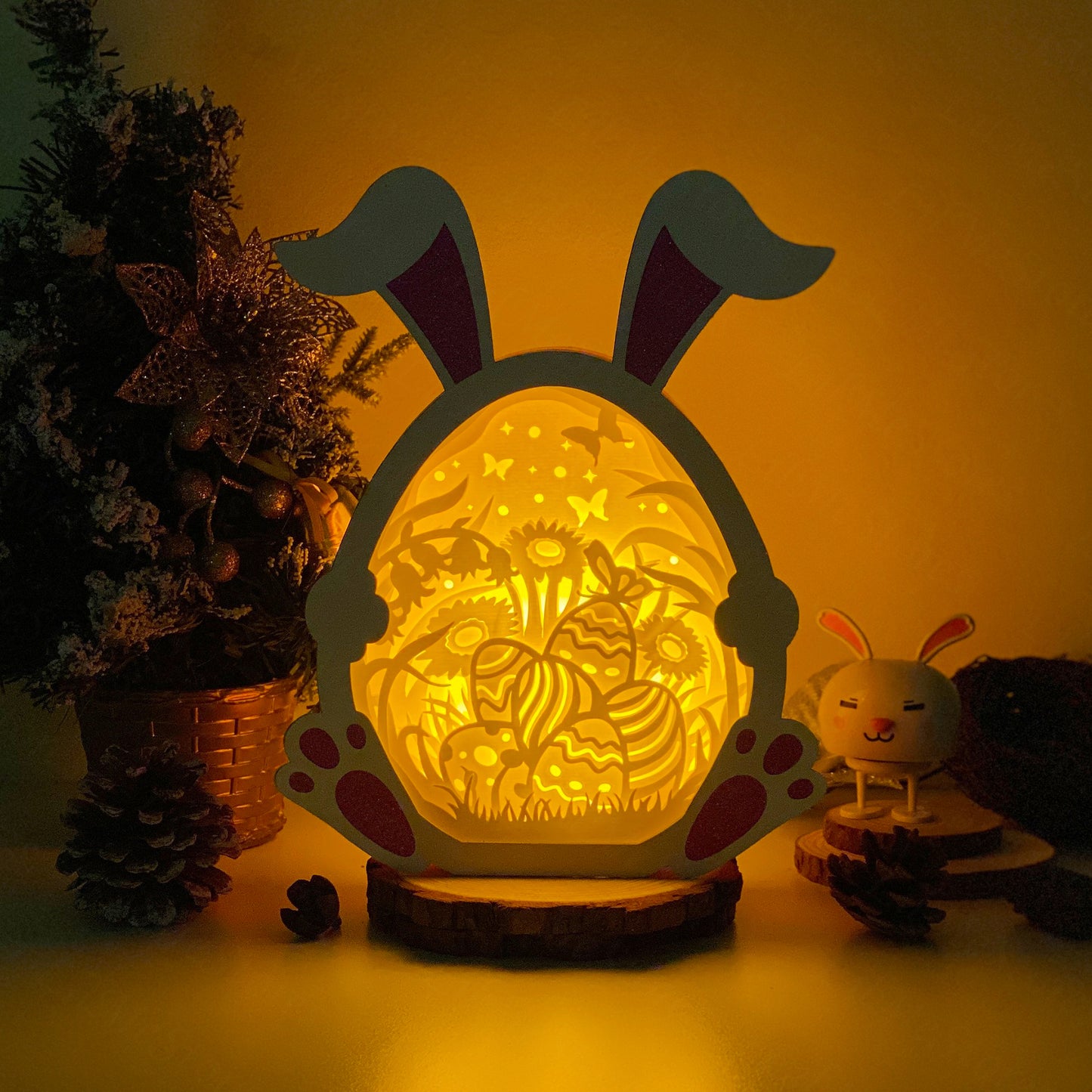 Easter 2 – 3D Bunny Box 1 File - Cricut File - VEKTOR KRAFT