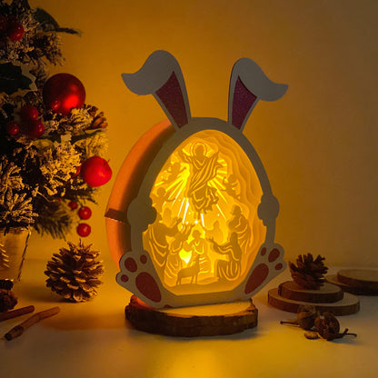 Jesus 2 – 3D Bunny Box 1 File - Cricut File - VEKTOR KRAFT
