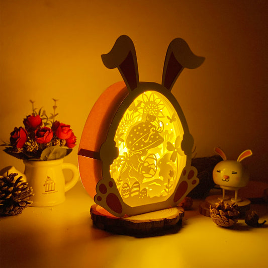 Easter 3 – 3D Bunny Box 1 File - Cricut File - VEKTOR KRAFT