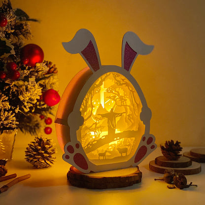 Jesus 1 – 3D Bunny Box 1 File - Cricut File - VEKTOR KRAFT