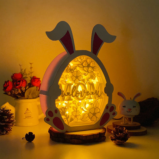 Mother's Day – 3D Bunny Box 1 File - Cricut File - VEKTOR KRAFT