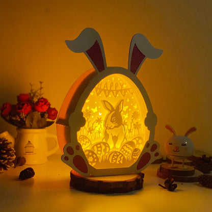 Easter 9 – 3D Bunny Box 1 File - Cricut File - VEKTOR KRAFT