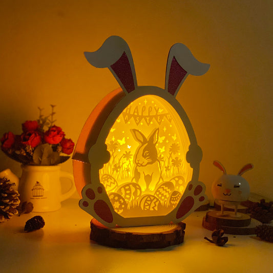 Easter 9 – 3D Bunny Box 1 File - Cricut File - VEKTOR KRAFT