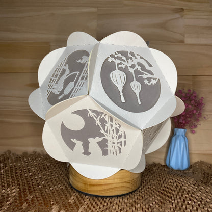 Mid Autumn – 3D Lantern SVG File for Cricut & Silhouette
