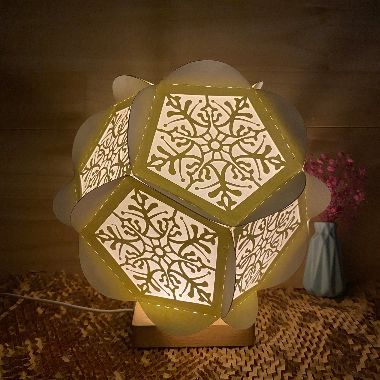 Snowflake – 3D Lantern SVG File for Cricut & Silhouette