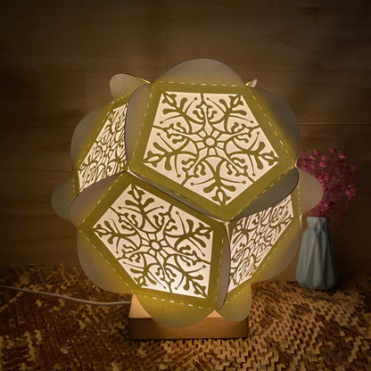 Snowflake – 3D Lantern SVG File for Cricut & Silhouette