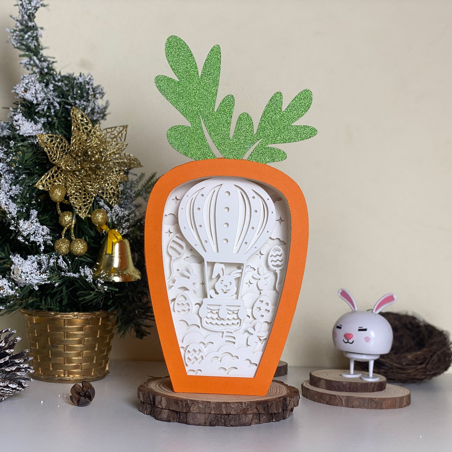 Easter 5 – 3D Carrot Box File - Cricut File - VEKTOR KRAFT