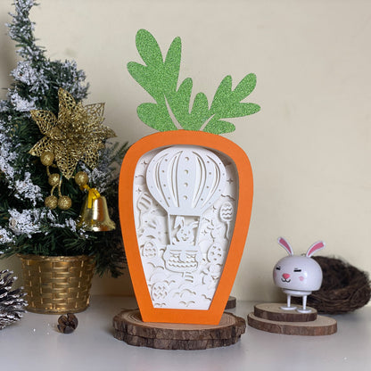 Easter 5 – 3D Carrot Box File - Cricut File - VEKTOR KRAFT