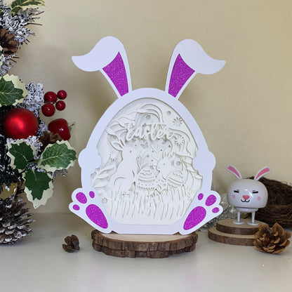 Easter 5 – 3D Bunny Box 1 File - Cricut File - VEKTOR KRAFT