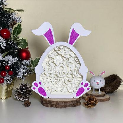 Mother's Day – 3D Bunny Box 1 File - Cricut File - VEKTOR KRAFT