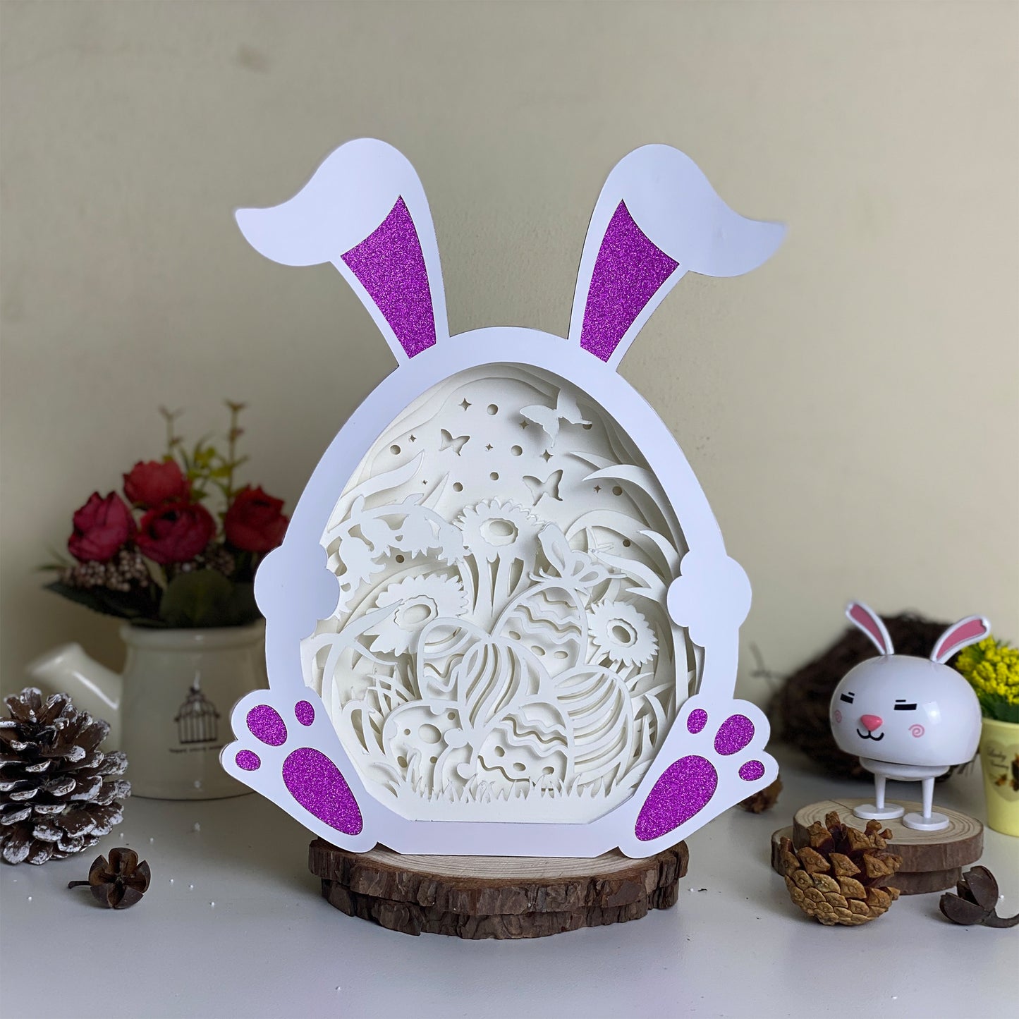 Easter 2 – 3D Bunny Box 1 File - Cricut File - VEKTOR KRAFT