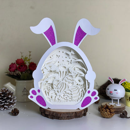 Easter 2 – 3D Bunny Box 1 File - Cricut File - VEKTOR KRAFT