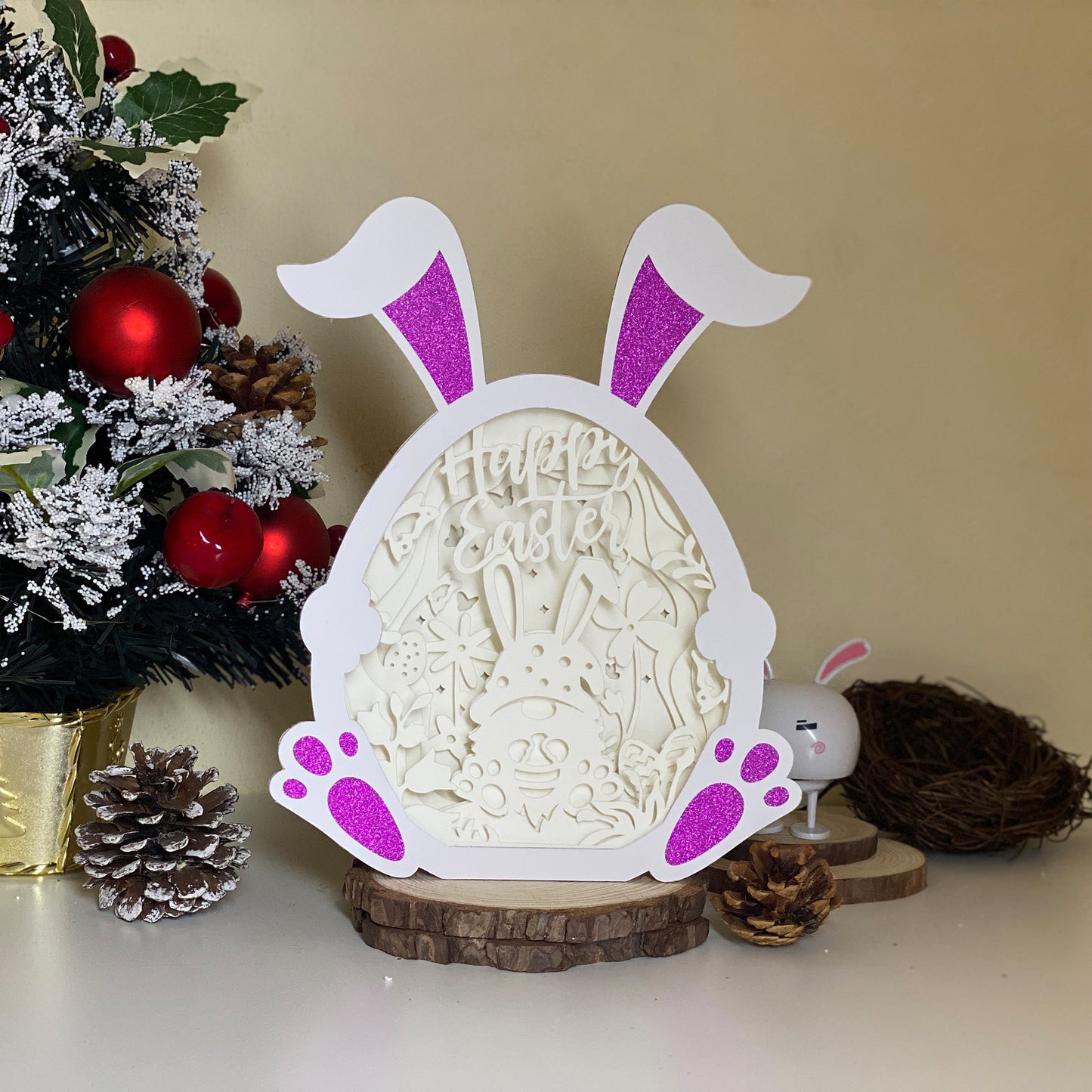 Easter Gnome 1 – 3D Bunny Box 1 File - Cricut File - VEKTOR KRAFT