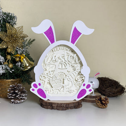 Easter Gnome 2 – 3D Bunny Box 1 File - Cricut File - VEKTOR KRAFT