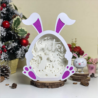 Easter 1 – 3D Bunny Box 1 File - Cricut File - VEKTOR KRAFT