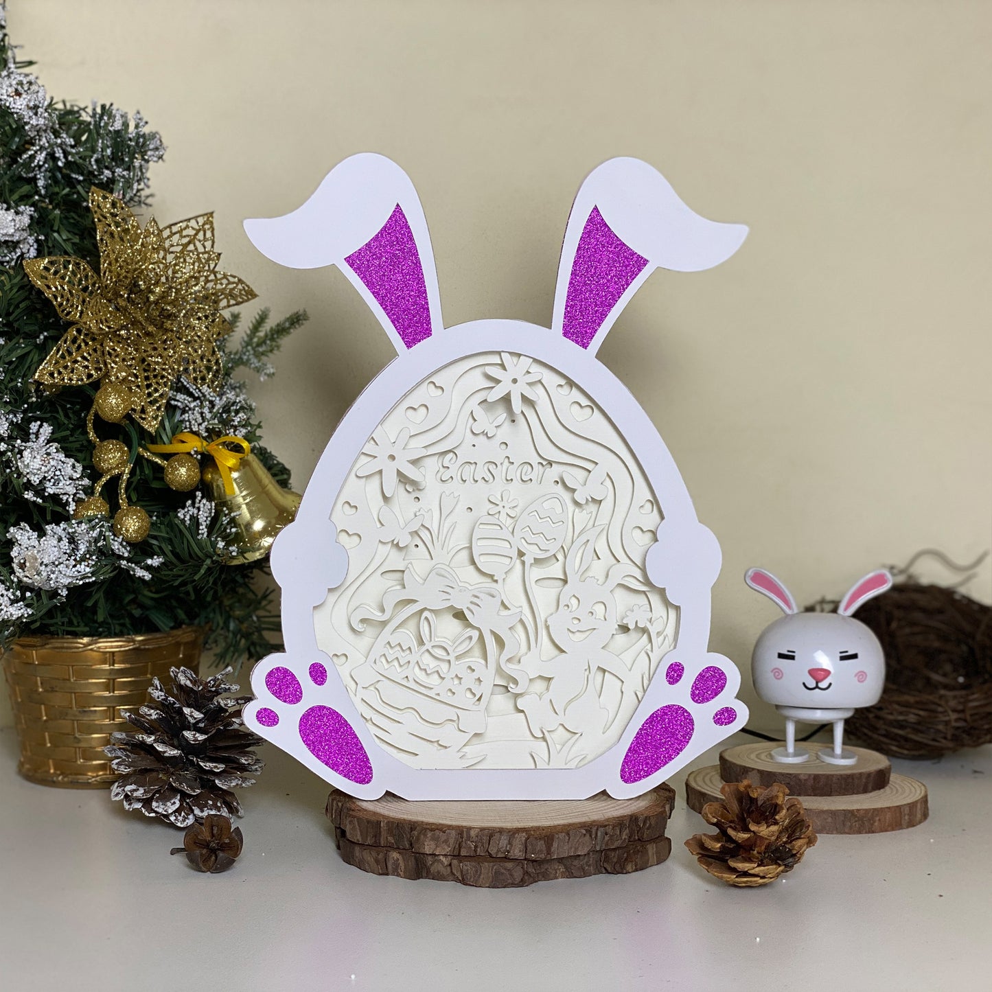 Easter 8 – 3D Bunny Box 1 File - Cricut File - VEKTOR KRAFT