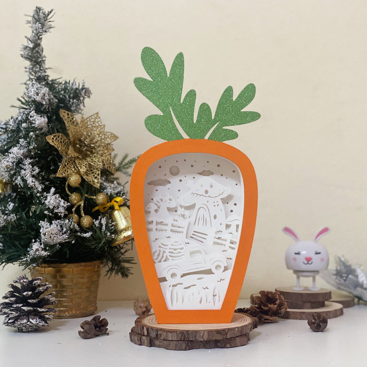 Easter Truck 2 – 3D Carrot Box File - Cricut File - VEKTOR KRAFT
