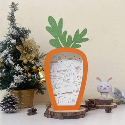 Easter Truck 2 – 3D Carrot Box File - Cricut File - VEKTOR KRAFT
