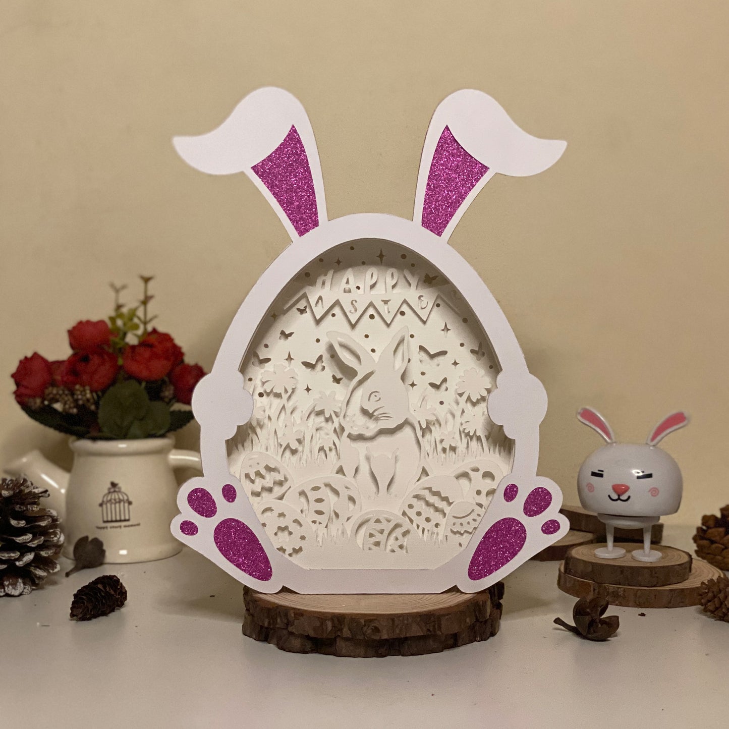 Easter 9 – 3D Bunny Box 1 File - Cricut File - VEKTOR KRAFT