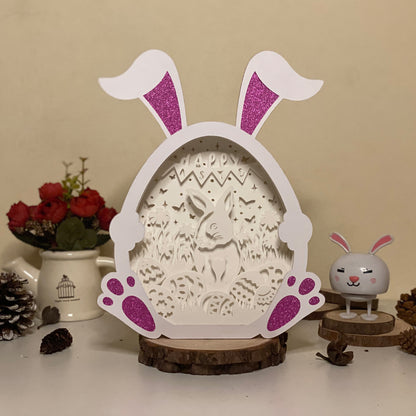 Easter 9 – 3D Bunny Box 1 File - Cricut File - VEKTOR KRAFT